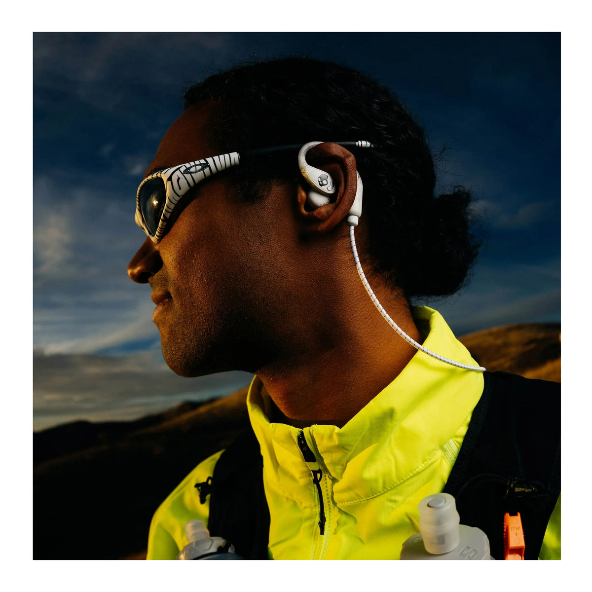 Skullcandy Push 540 True Wireless Open-Ear Hanger Earbuds (Bone) (Open Box)