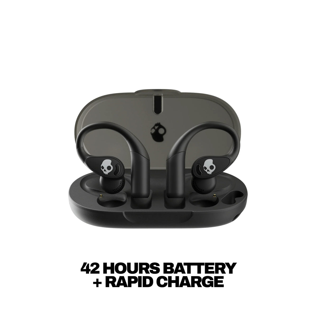 Skullcandy Push 540 True Wireless Open-Ear Hanger Earbuds (True Black) (Open Box)
