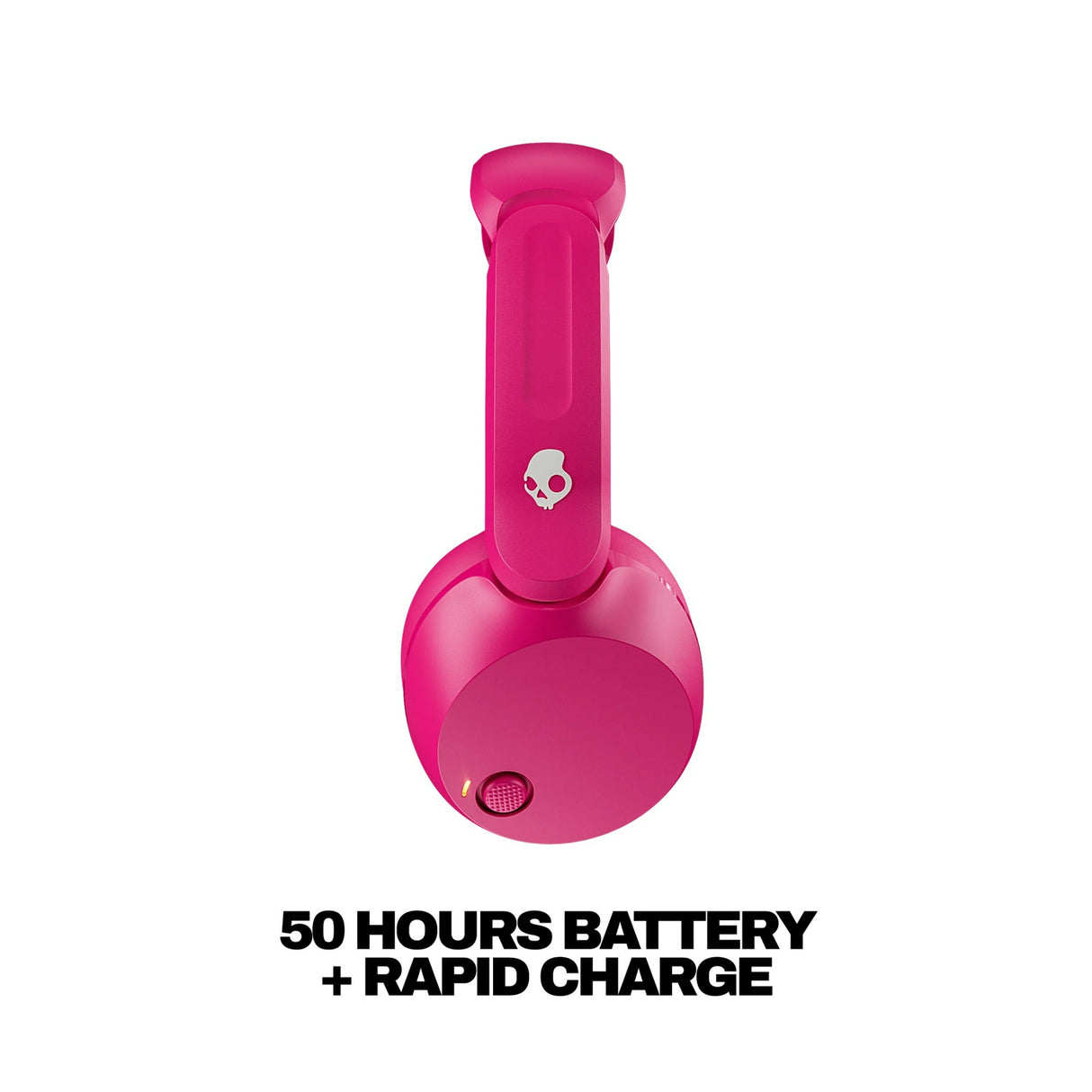 Skullcandy Icon 180 Wireless On-Ear Headphones (Crazy Pink)