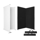 Westcott V-Flat 2-Pack Portable Light Control System with Collapsible Frame (White & Black)