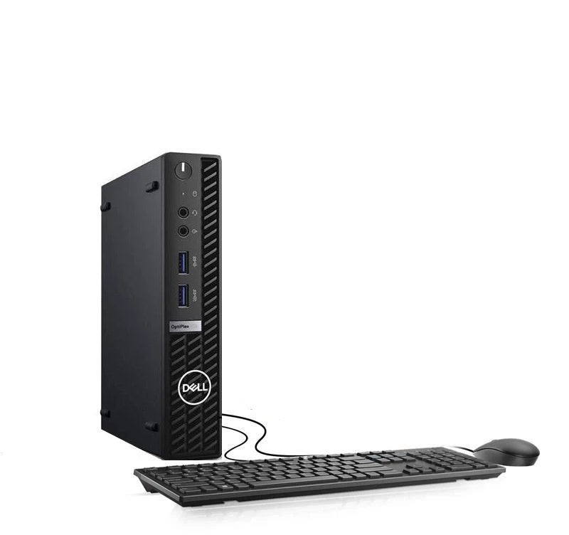 Dell OptiPlex 7000 Micro PC Core i5-12600T 16GB 256GB Win11 Pro, Keyboard & Mouse (Refurbished)