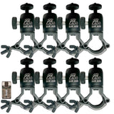 Slow Glow Maverick T-Post Trail Camera Mount with Adjustable Ball Head & Card Reader Bundle