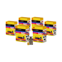 Kodak Charmera Keychain Digital Camera 6-Pack Bundle with 32GB microSD and Card Reader (8 Items)