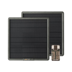 Spypoint SPLB-22 10-Watts Lithium Battery Solar Panel Bundle with High-Speed Card Reader (2-Pack)