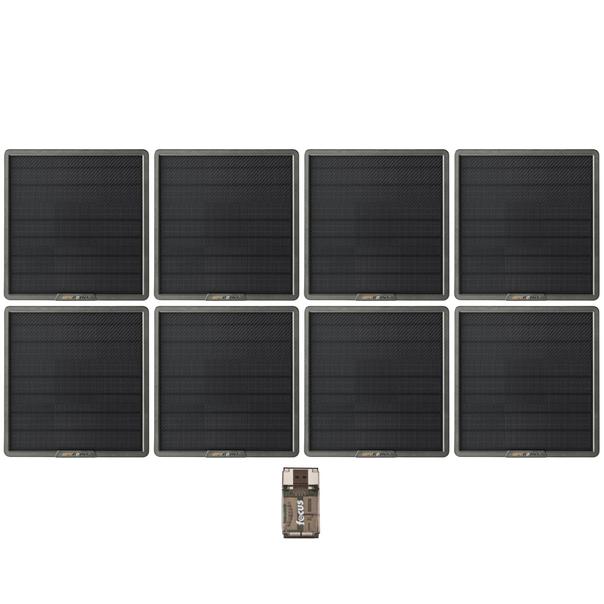 Spypoint 10-Watts Lithium Battery Solar Panel with 4 LED Charge Indicator Lights Bundle