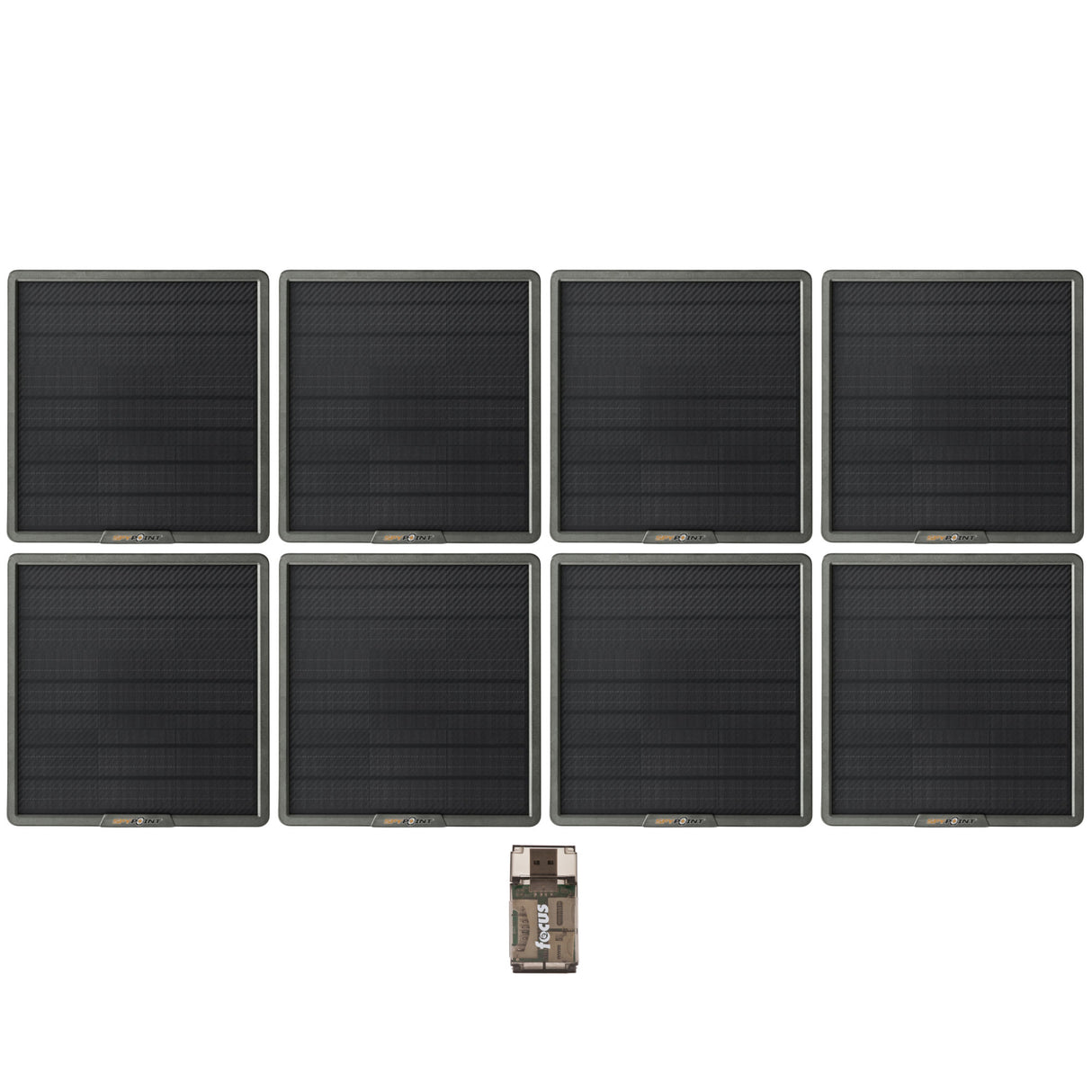 Spypoint 10-Watts Lithium Battery Solar Panel with 4 LED Charge Indicator Lights Bundle