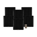 Spypoint SPLB-10 5W Compact Battery Solar Panel Bundle with High-Speed Card Reader (6-Pack, 7 Items)
