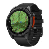 Garmin Fenix 8 47mm GPS Smartwatch with Wireless Stereo Earbuds Bundle