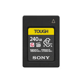 Sony 240GB CFexpress Type A TOUGH Memory Card (2-Pack) Bundle