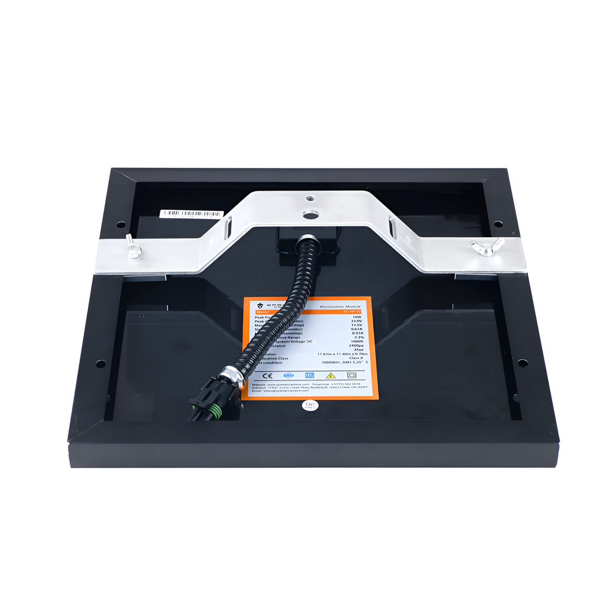 Spartan 10W Solar Panel for GoLive/Ghost Trail Cameras with Bracket Mount Bundle