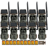 Browning Trail Camera Defender Wireless Pro Scout Max HD Solar (10-Pack) Bundle