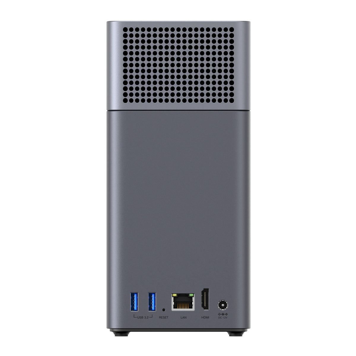 UGREEN NASync DH2300 2-Bay NAS Enclosure 60TB Capacity (Dark Gray)