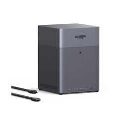 UGREEN DH4300 Plus 4-Bay NAS Enclosure with 2.5GbE, RAID Support and HDMI