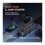 Veratek V6 Pro Portable Vehicle Jump Starter - 1000A Peak 12V Car Battery Booster
