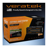 Veratek V10 Pro Portable 4000A Car Battery Jump Starter (10.0L Gas and 8.0L Diesel)