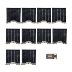 Spartan Solar Panel 10W  for GoLive and Ghost Trail Cameras with Bracket Mount Bundle
