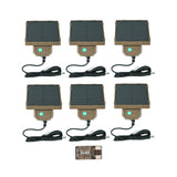 Browning Trail Cameras Universal Solar Camera Power Pack (6-Pack) with Card Reader Bundle