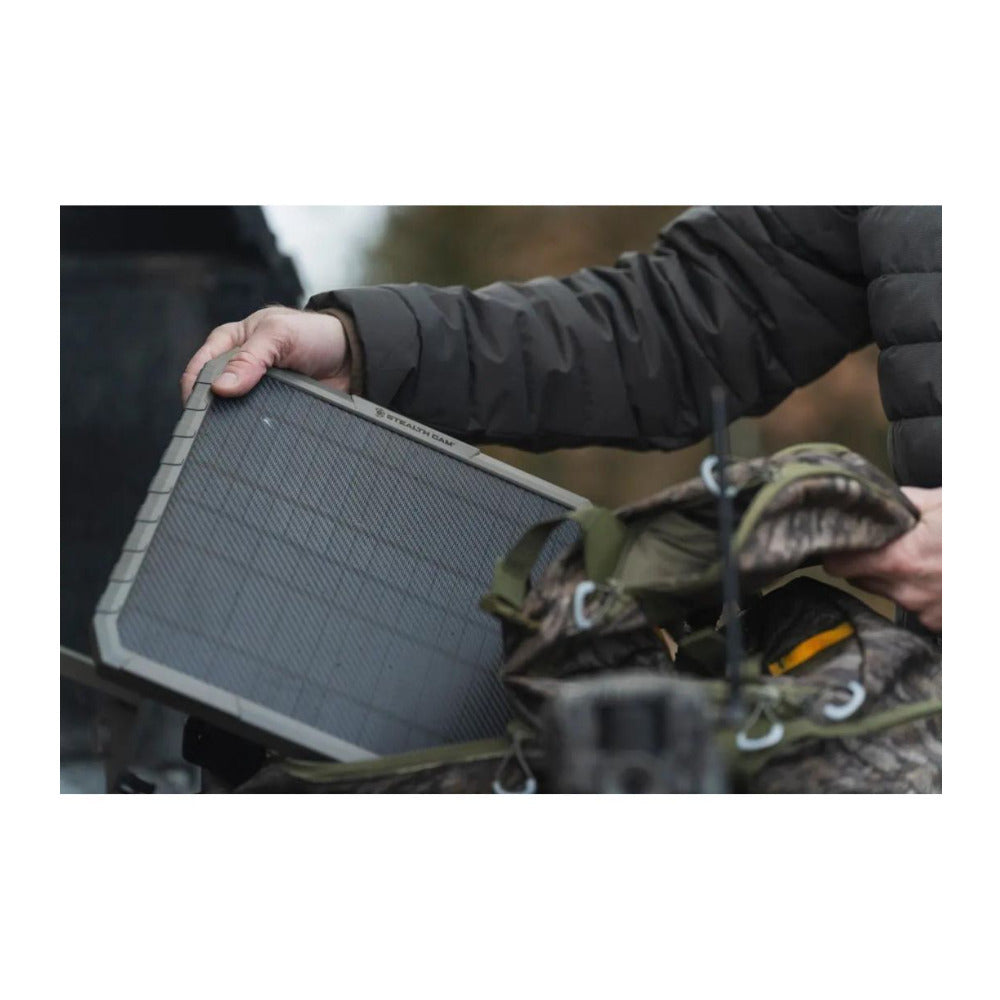 Stealth Cam FieldMax External EX 3000mAh Solar Battery Pack with Panel Bundle