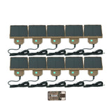 Browning Trail Cameras Universal Solar Camera Power Pack (10-Pack) with Card Reader Bundle