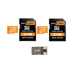 Spypoint MicroSD-32GB Memory Card (2-Pack) with Reader Bundle