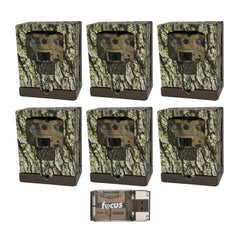 Browning Trail Cameras Sub-Micro Security Box (6-Pack) Bundle with Card Reader
