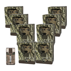 Browning Trail Cameras Sub-Micro Security Box (8-Pack) Bundle with Card Reader