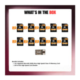 Spypoint MicroSD-32GB Memory Card (10-Pack) with Reader Bundle