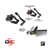 Killer Instinct Burner 415 Crossbow (Gray Camo) with Crank & Broadheads Bundle