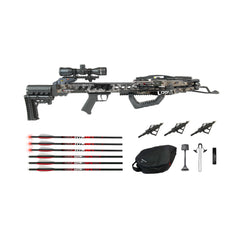 Killer Instinct LogiX DC Crossbow Bundle with Bolts, Case and Broadheads