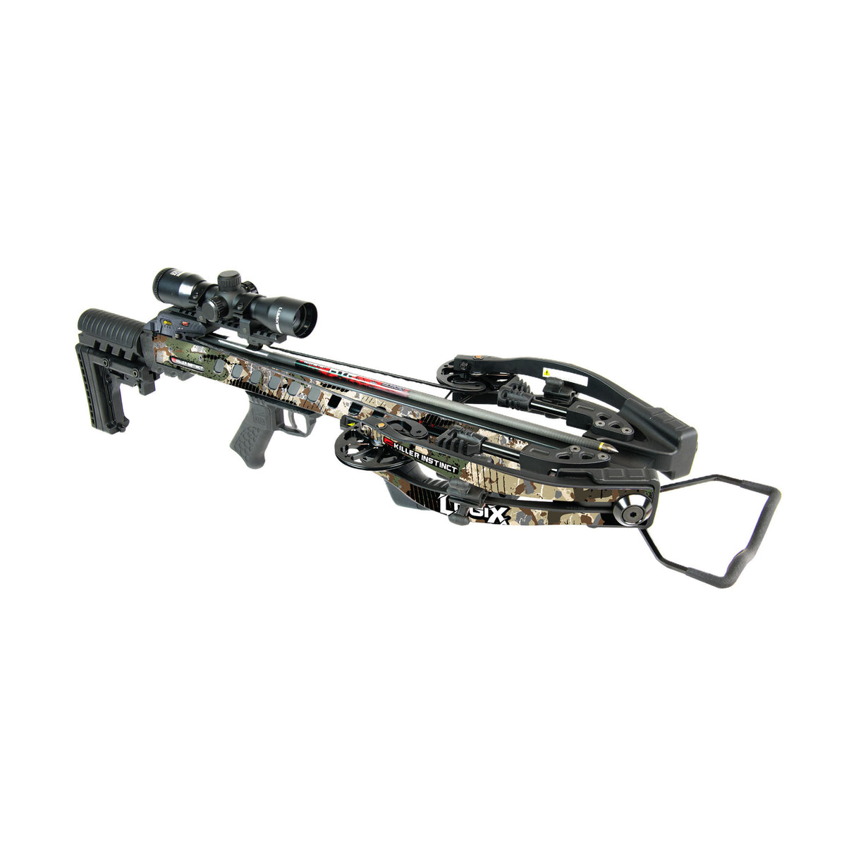 Killer Instinct LogiX DC Crossbow Bundle with Bolts, Case and Broadheads