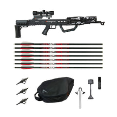 Killer Instinct Tempr-X 405 FPS Crossbow Kit with Case, Bolts and Broadhead