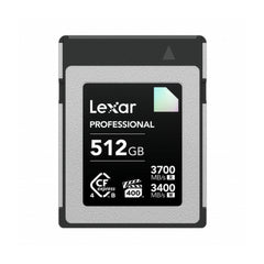 Lexar Professional DIAMOND 512GB CFexpress 4.0 Type-B Memory Card for 8K Video