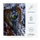 Garmin Instinct 3 45mm Black AMOLED GPS Smartwatch Bundle with T710 Earbuds