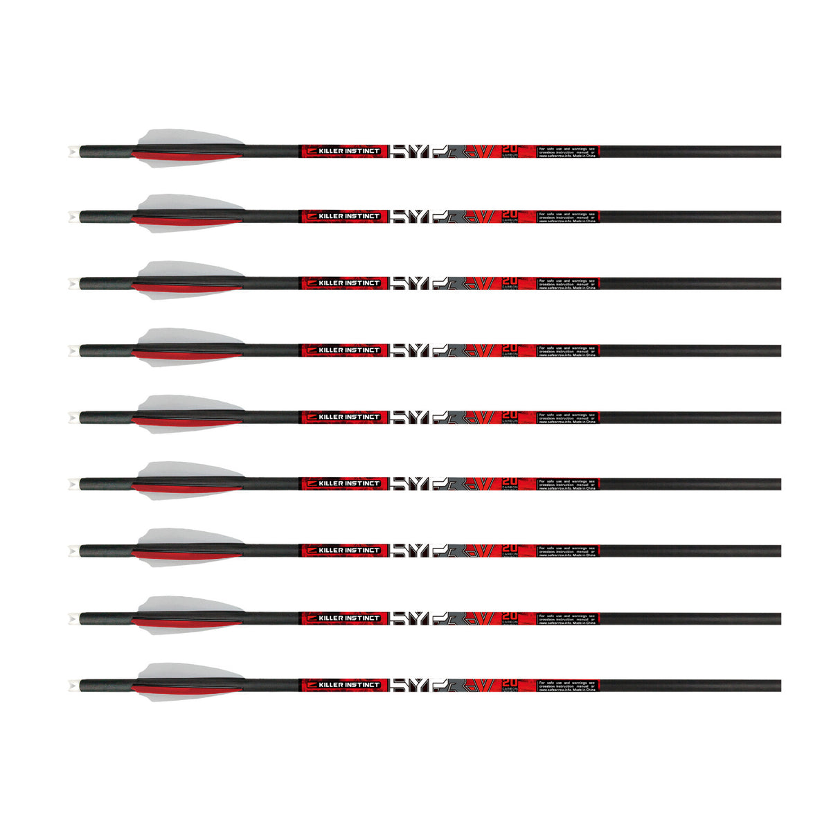 Killer Instinct LogiX 435 FPS Crossbow Bundle with HYPR-V 20-Inch Bolts, Case, and Broadheads