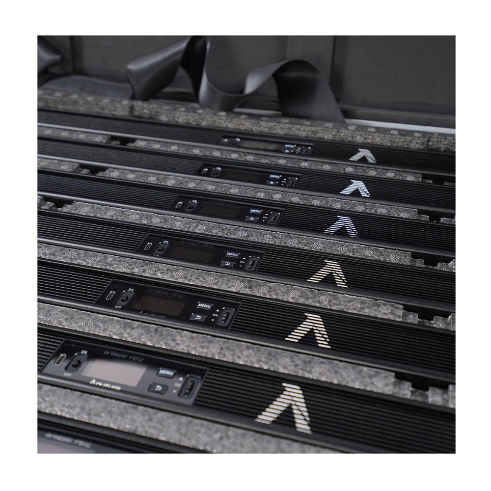 Aputure INFINIBAR PB12 RGBWW LED Pixel Bar 8-Light Kit with Sturdy Flight Case and Accessories