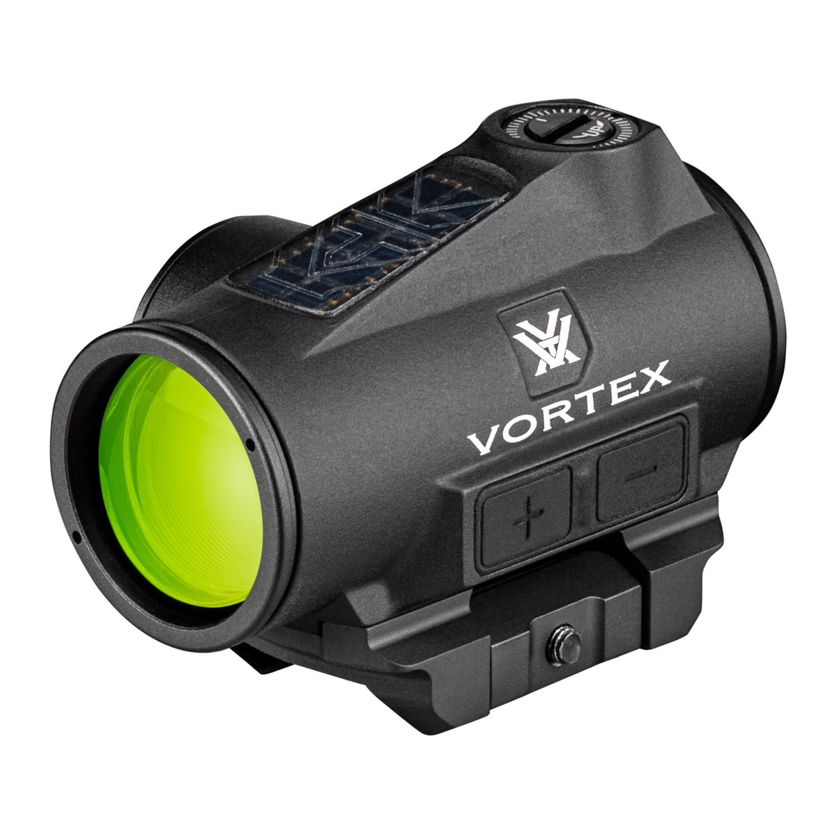 Crossfire II 1x 2 MOA Solar Green Dot Sight with Motion Activation