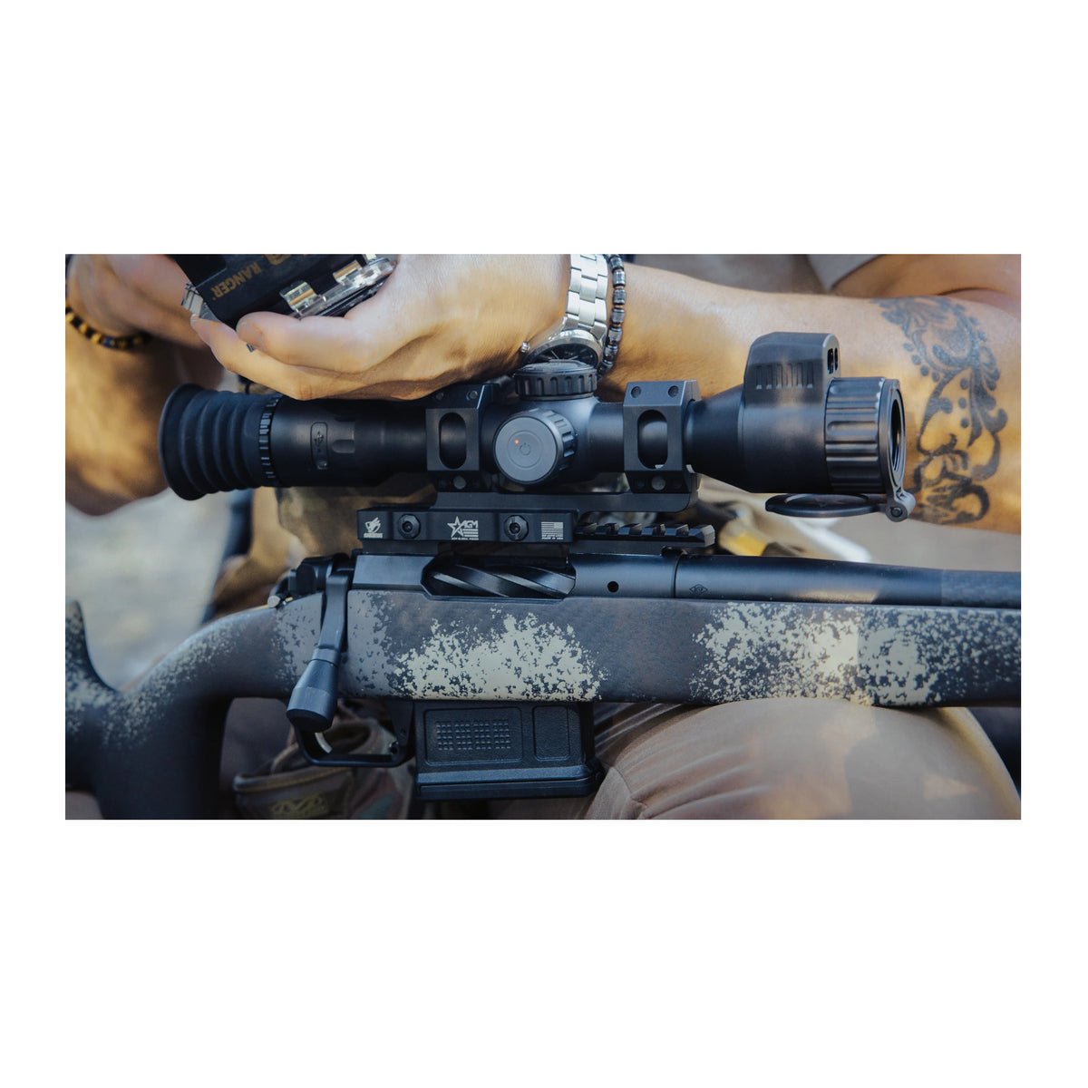 AGM Global Vision Spectrum LRF 4K-Mini 3.5×-20.5× Digital Day & Night Riflescope
