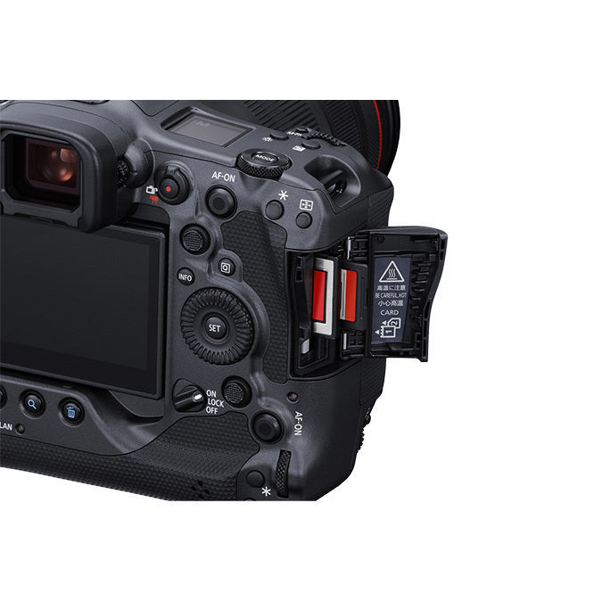 Canon EOS R3 Mirrorless Digital Camera Body with Memory Card and Bag Bundle