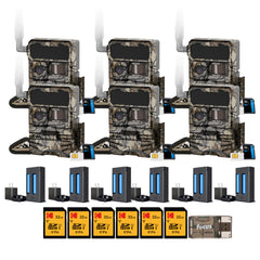 Yellowstone Y2 Cellular Trail Camera with Battery Pack and Card Reader Bundle