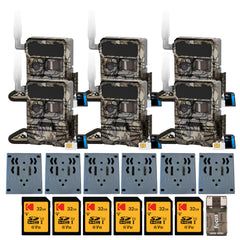 Yellowstone Y2 Wide Lens Cellular Trail Camera with Bear-Proof Metal Box Bundle