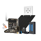 Yellowstone Y2 4G-LTE Wide Lens Cellular Trail Camera Bundle with Accessories