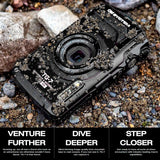 OM SYSTEM Tough TG-7 Digital Camera (Black) Bundle with Waterproof Hard Case