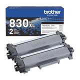 Brother ATN830XL Black High-Yield Toner Cartridge 4-Pack Bundle with 4-Port USB Hub and Flash Drive