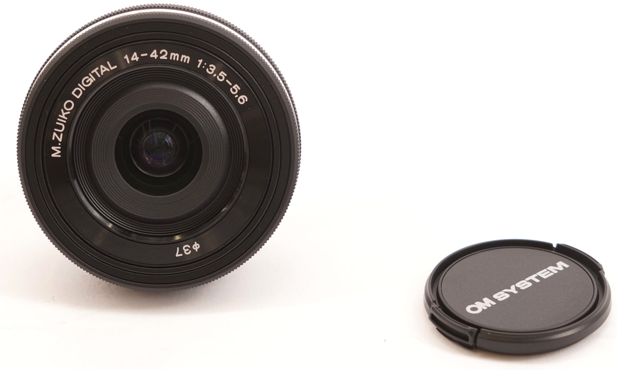 OM SYSTEM M.Zuiko Digital ED 14-42mm f/3.5-5.6 EZ Zoom Lens (Black) (Used)