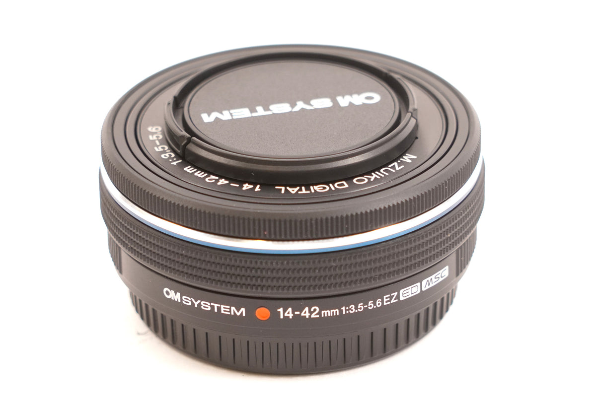 OM SYSTEM M.Zuiko Digital ED 14-42mm f/3.5-5.6 EZ Zoom Lens (Black) (Used)