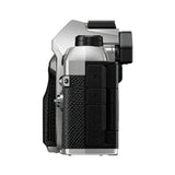 OM SYSTEM OM-5 Mark II Mirrorless Camera (Silver) & 40-150mm f/4 PRO Lens Bundle