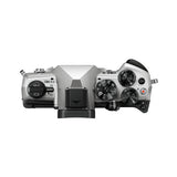 OM SYSTEM OM-5 Mark II Mirrorless Camera (Silver) & 40-150mm f/4 PRO Lens Bundle