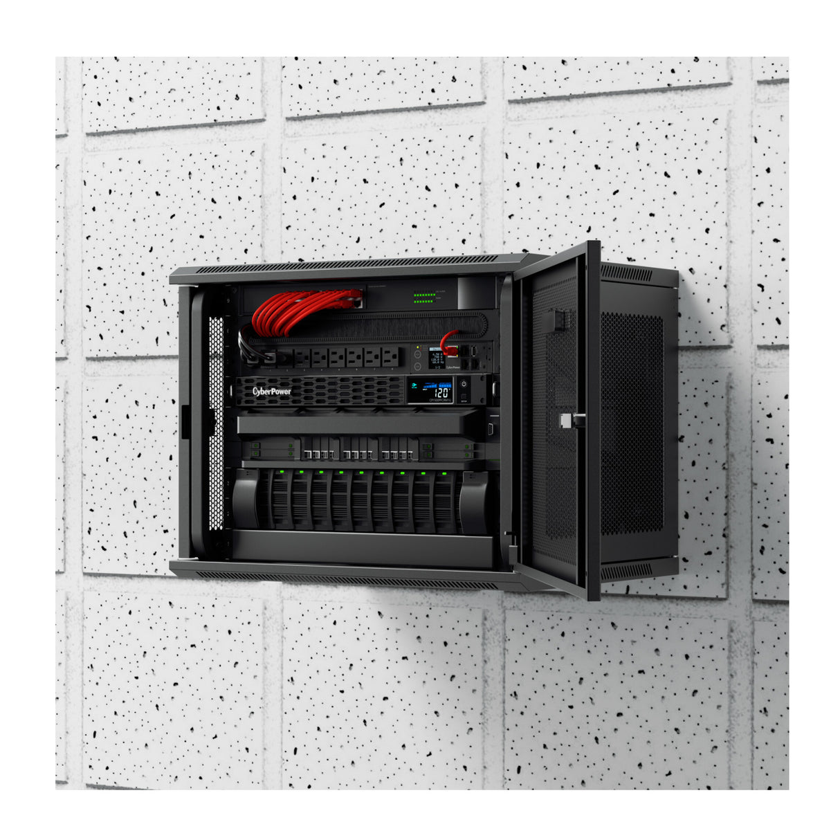CyberPower CP1500PFCRM1U PFC Sinewave UPS Battery Backup and Surge Protector