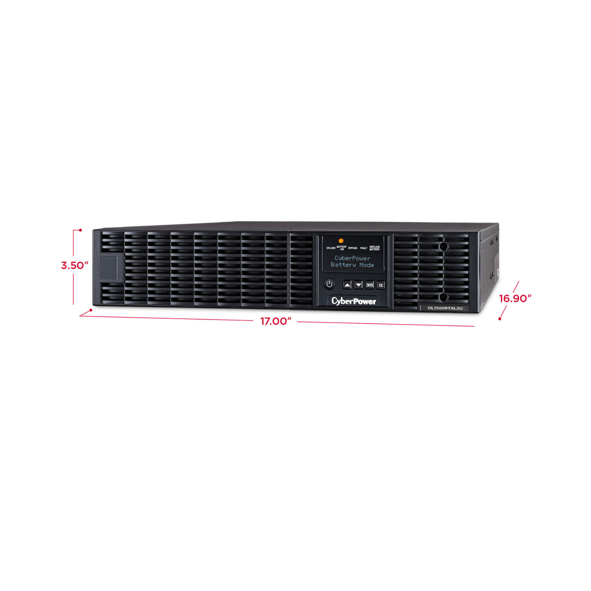 CyberPower OL1500RTXL2U Smart App Online Rack/Tower UPS System