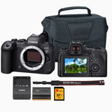 Canon EOS R6 Mark II Mirrorless Camera with Cropping Guide Firmware Bundle